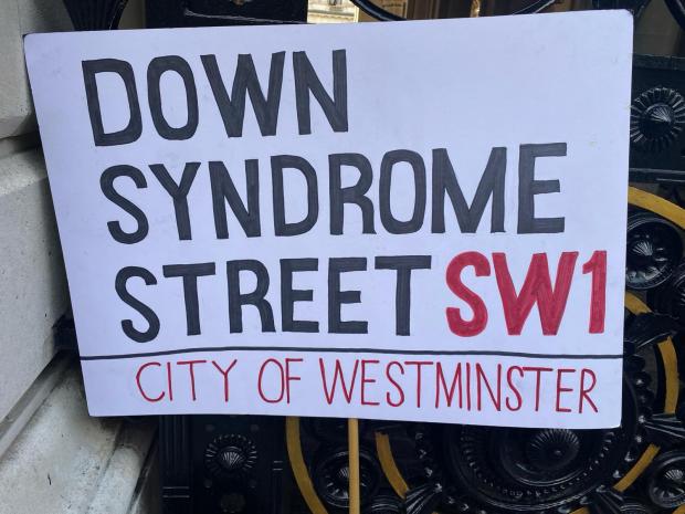 Signs Made To Celebrate World Down Syndrome Day