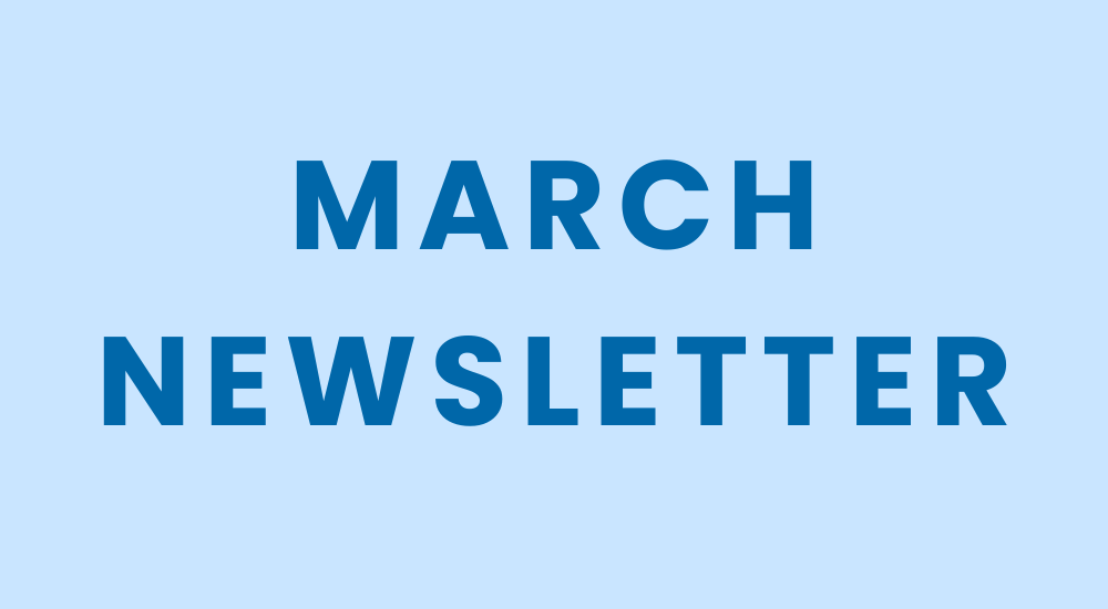 March Newsletter