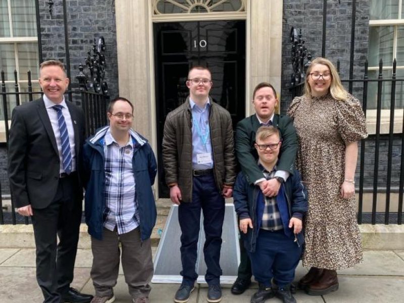 Down Syndrome Cheshire At No.10 Downing Street